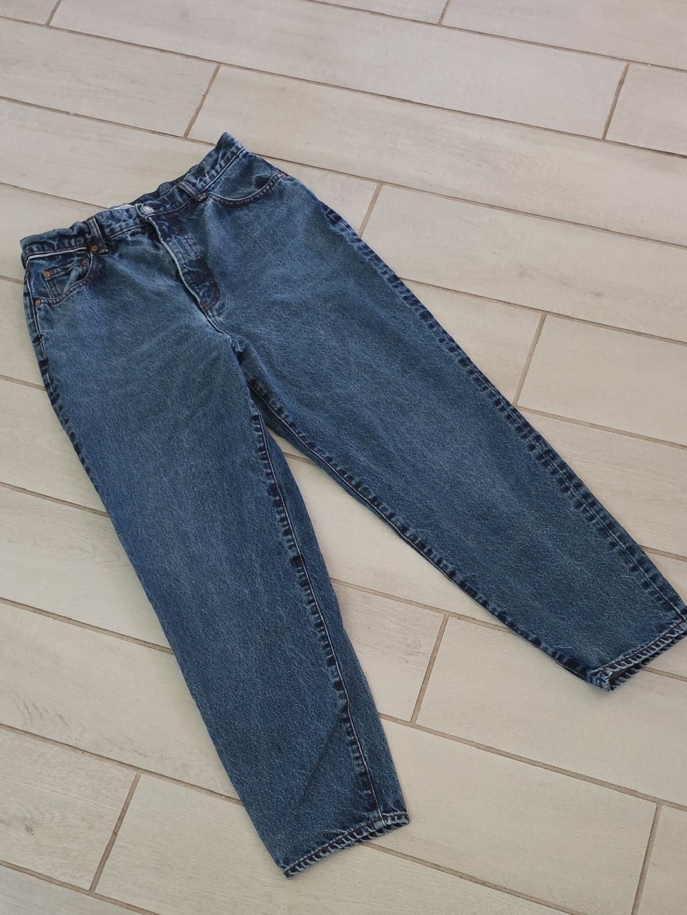 Moussy Vintage Soja straight-leg jeans made in Japan.